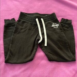 Justice Black Kids Joggers